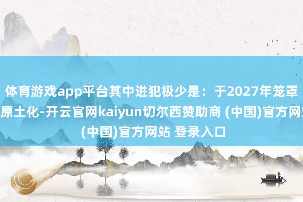 体育游戏app平台其中进犯极少是：于2027年笼罩主流居品的原土化-开云官网kaiyun切尔西赞助商 (中国)官方网站 登录入口